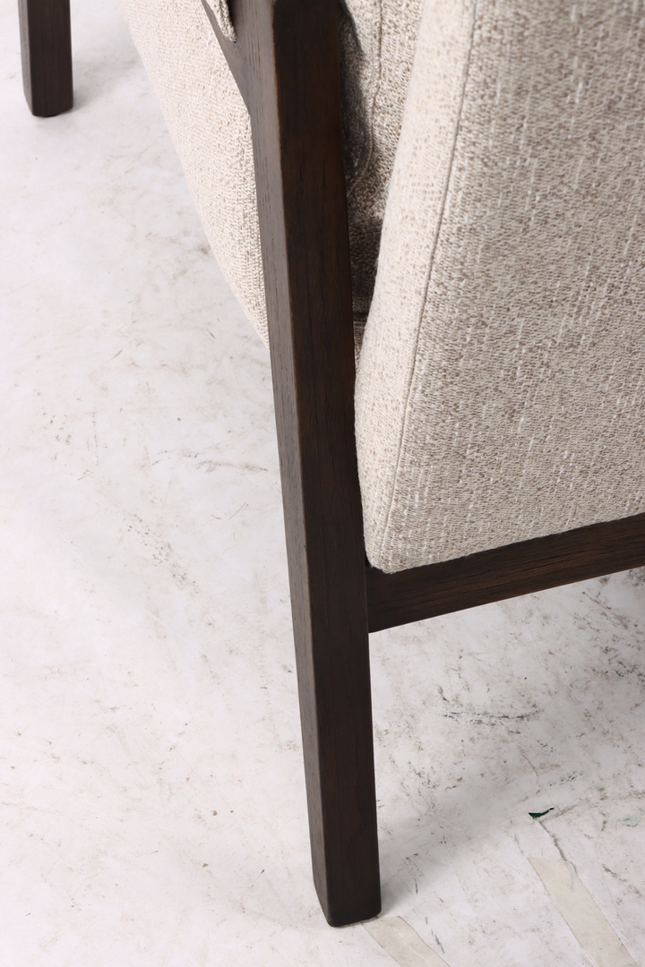 ZURICH OCCASIONAL CHAIR - NATURAL WEAVE / DARK OAK image 5
